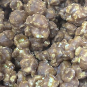 Mint Chocolate Chip Popcorn
