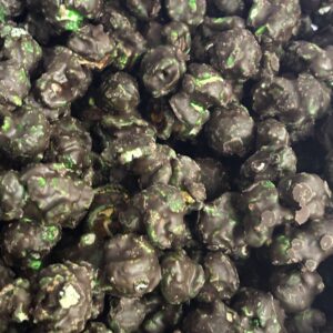 Mint Chocolate Chip Popcorn